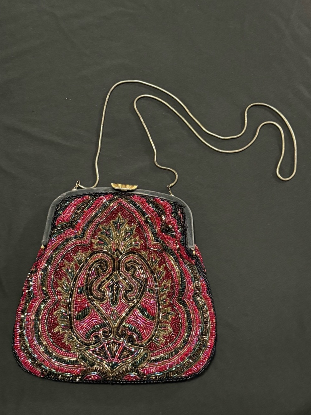 Vintage Beaded Evening Bag | La Regale